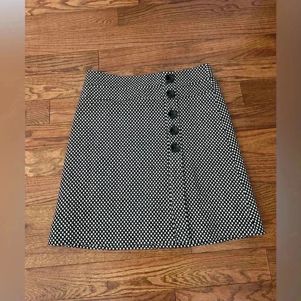 Talbots Wrap Skirt 100% Wool Sz 8